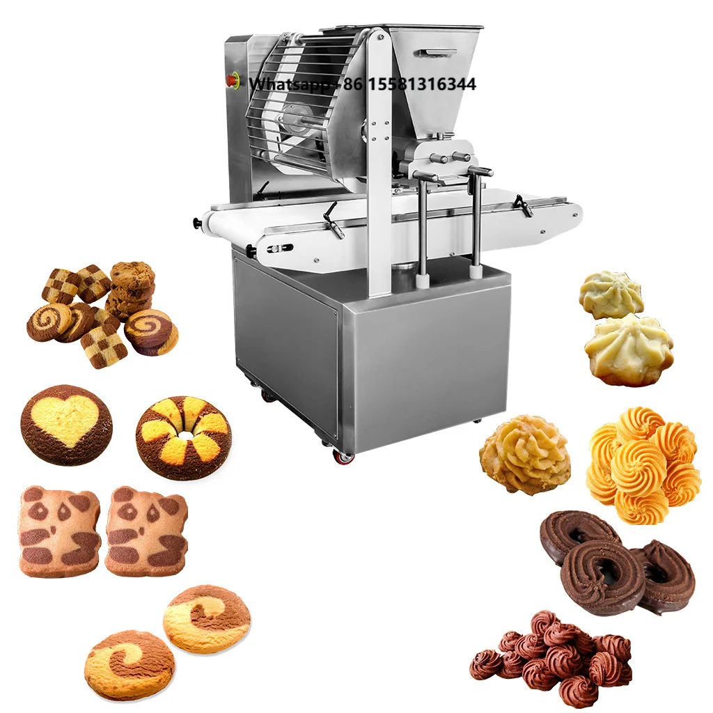 CE Multifunctional Single Color Commercial Biscuit Making Machine Automatic Making Machine Biscuit Cookie Machine