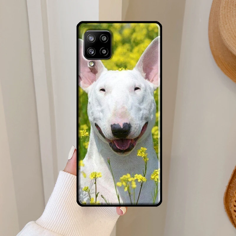 Bullterrier Bull Terrier Dog For Samsung Galaxy A14 A34 A54 A51 A71 A31 A12 A22 A32 A52 A50 A13 A33 A53 A73 Back Case image 5