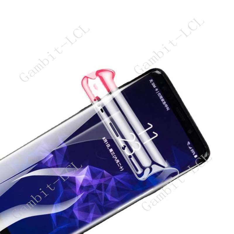 For Samsung Galaxy S9+ Plus GalaxyS9Plus S9Plus GalaxyS9 S9 G965f  HD Soft Hydrogel Film Full Protective Screen Protector Cover