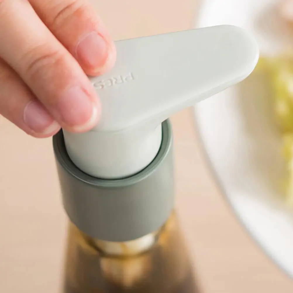 1Set Oyster Sauce Bottle Nozzle Pump Green Plastic Press Squeeze Pump for Ketchup Cooking Oil Hand Soap Detergents Food Sauce