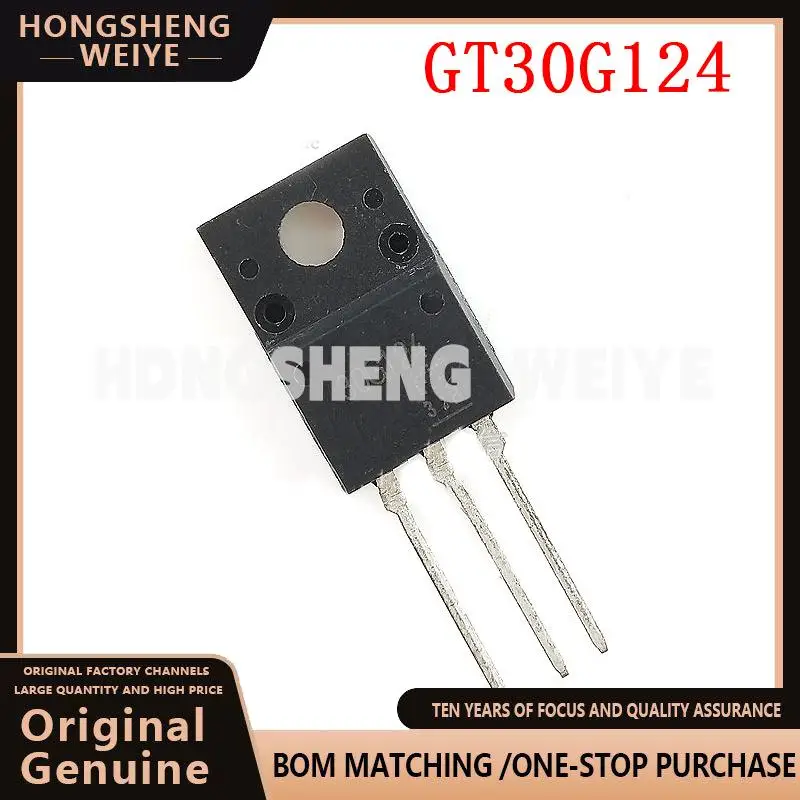 10pcs GT30G124 TO-220F 30G124 TO220F TO-220 new original