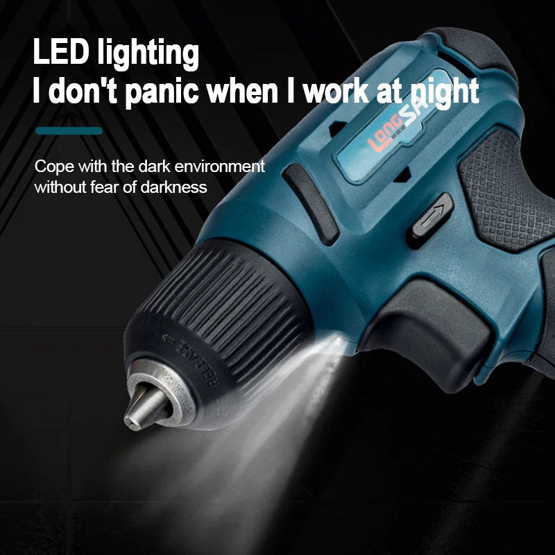 8V Cordless Electric Screwdriver Set Mini Drill Portable Electric Rechargeable Lithium Battery Screwdriver Drill Power Tools