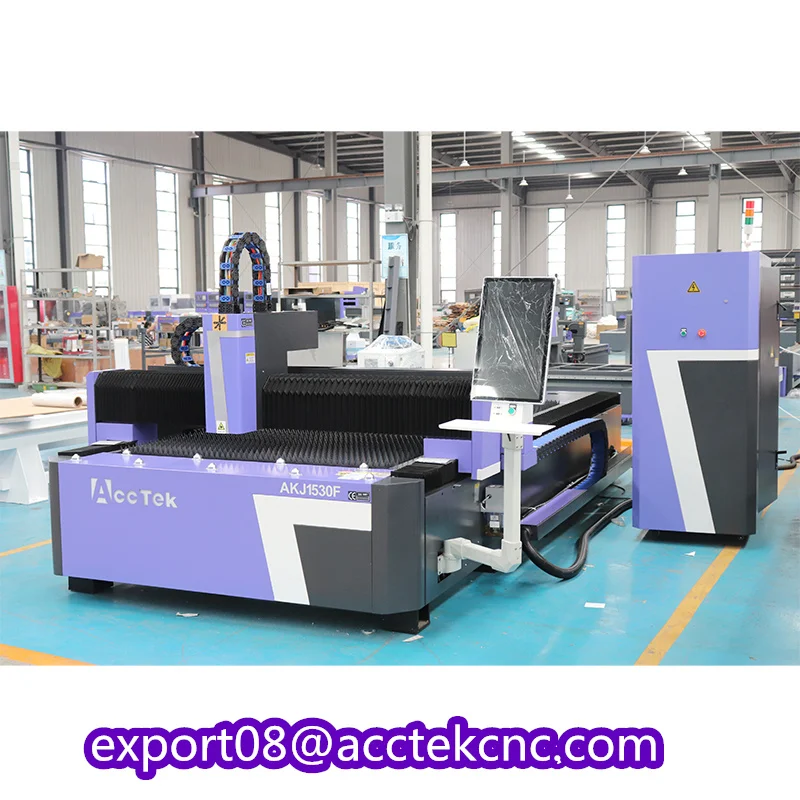 Raycus Max JPT 1000W 2000W 3000W 6000W Fiber Laser Cutter 1610 3015 Precision Metal Plate Fiber Laser Cutting Machine