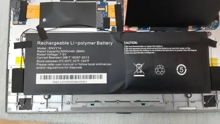 

Stonering High Quality 5000mAh Battery Without Outside Frame for Envy14 Laptop Battery