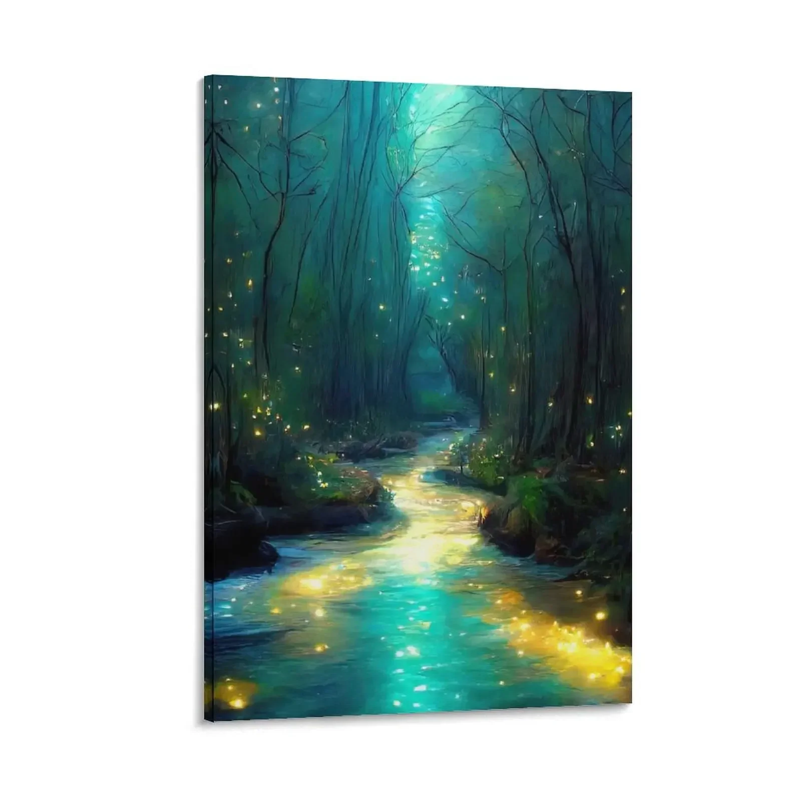 

River of Light Canvas Painting vintage home decor decorative pictures for living room Decoration for bedroom