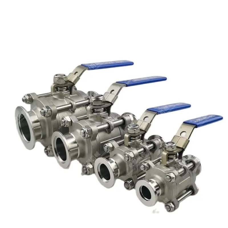 

NW40 and NW50 Port Stainless Steel ISO-KF Flange Vacuum Ball Valve 2-way Manual