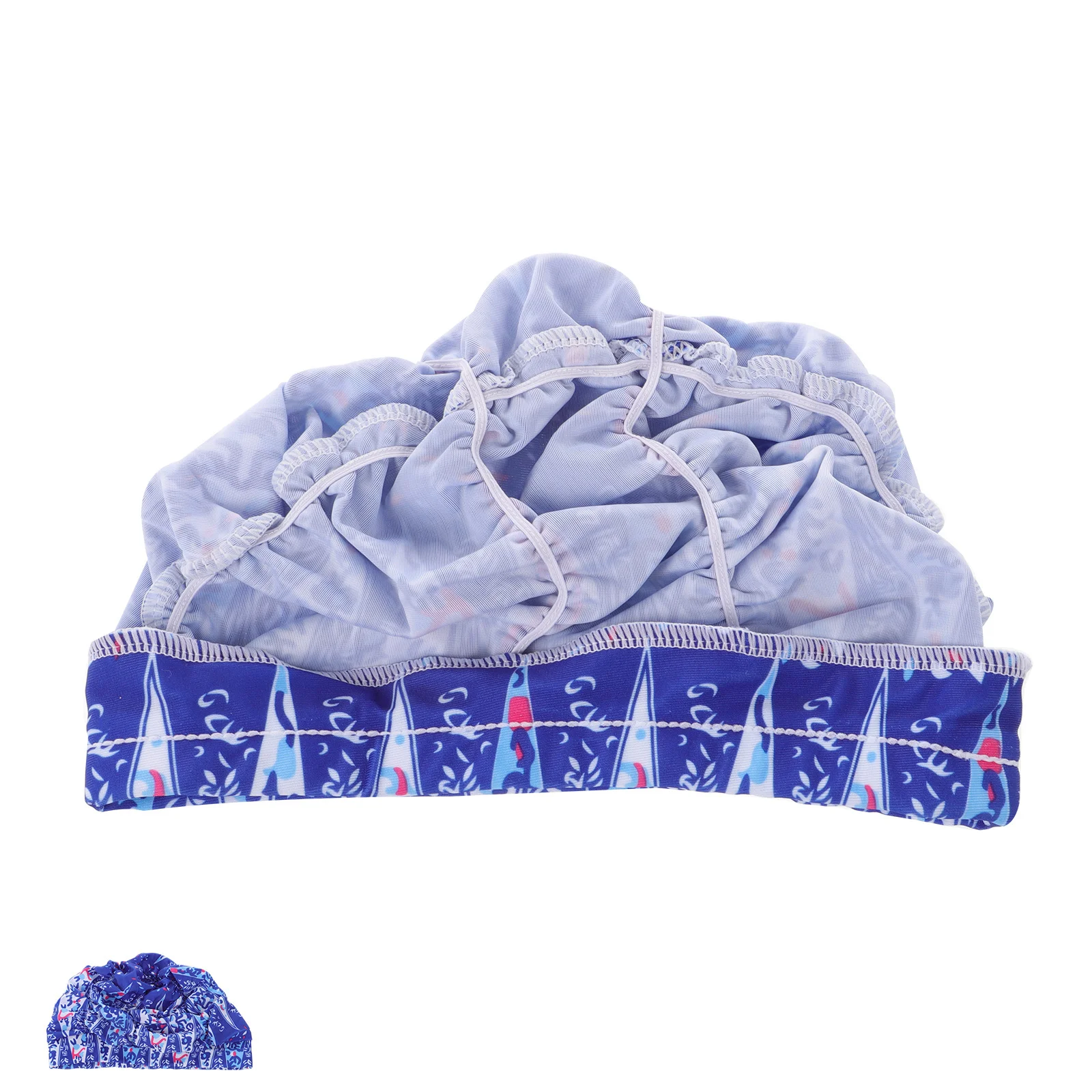 

Adult Swim Cap Women Men Long Hair Comfortable Pleated Design Durable Professional Swimming Hat Swim Cap Caps for Women