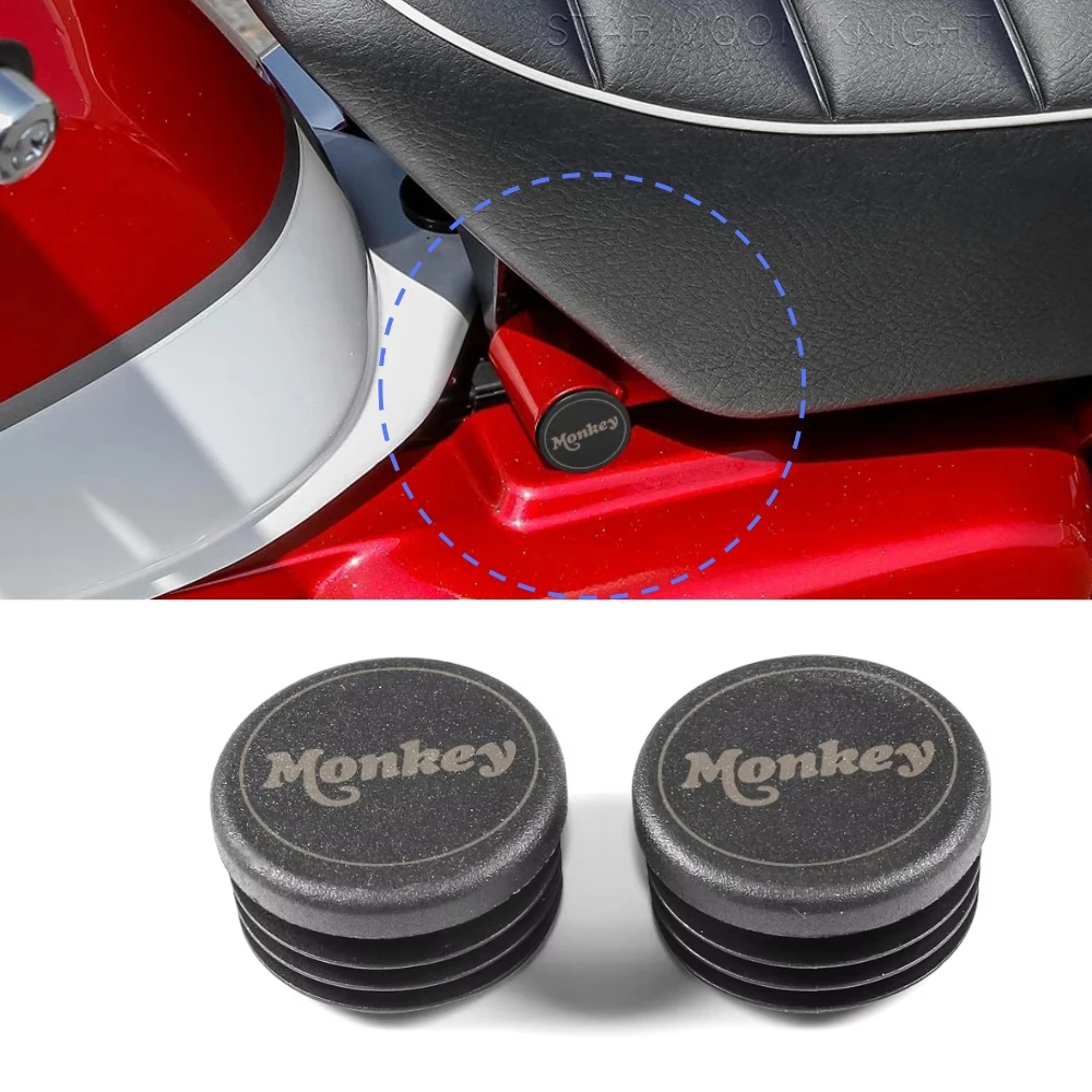 

Monkey125 Motorcycle Accessories For Honda Monkey 125 Monkey125 2018- Frame Hole Cover Caps Plug Decorative Frame Cap Set