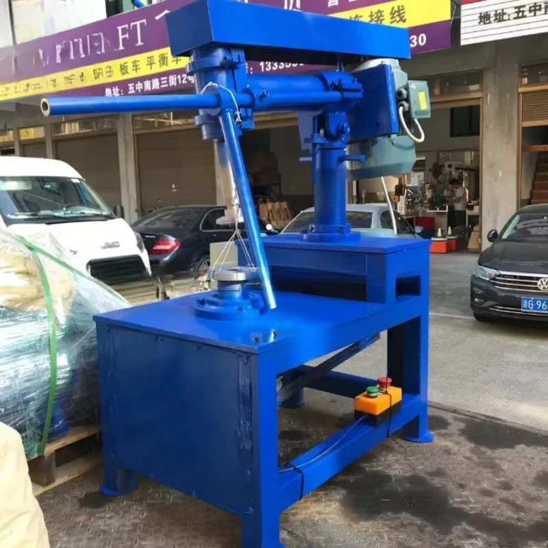 Rust steel pan non-stick pan polishing machine Automatic outer surface polishing machine