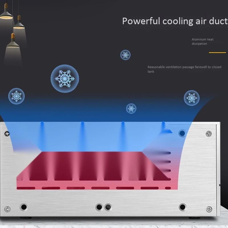 เคส USB3.0มินิ ITX HTPC ที่บ้านโครงเครื่องเกมคอมพิวเตอร์แนวนอนเมนบอร์ดกราฟิกการ์ดเคสคอมพิวเตอร์ตั้งโต๊ะพีซี