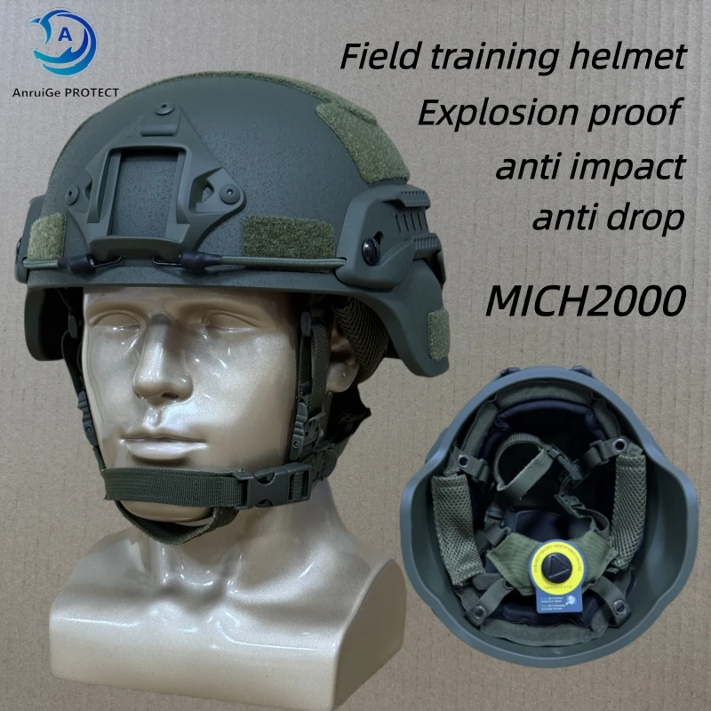 Wendy Tactical Riot and Impact Helmet High Quality Glass Fiber Field Training Helmet Protector MICH FAST