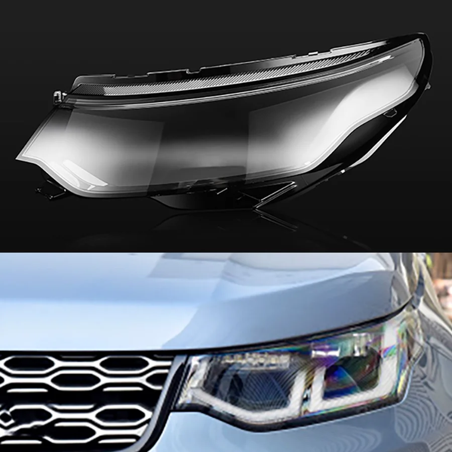 

For Land Rover Discovery Sport 2020 2021 2022 Car Headlight Cover Lampcover Lampshade Lamp Glass Lens Case Auto Shell Cap