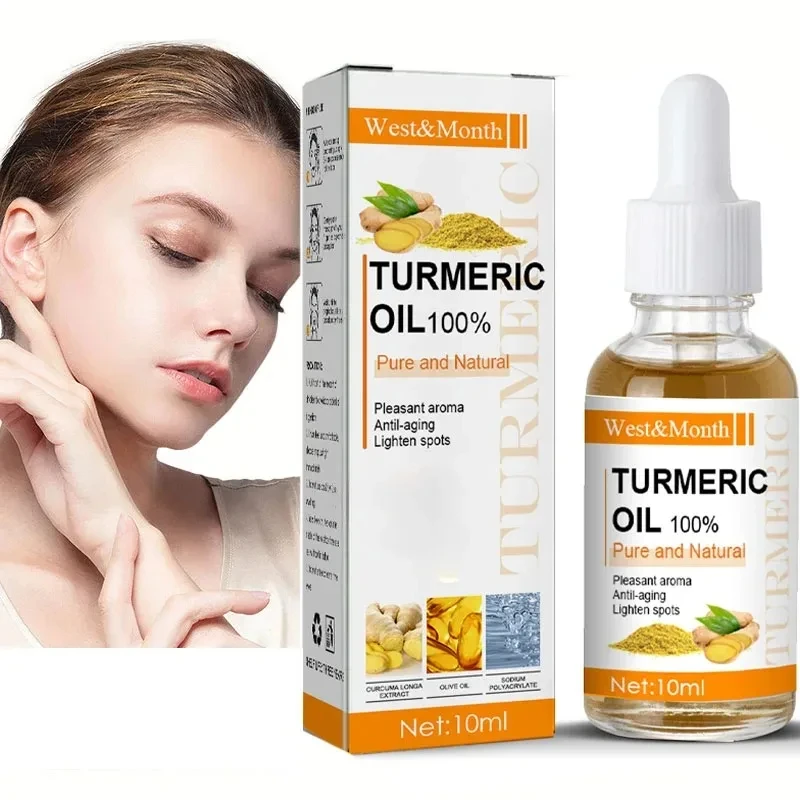 Turmeric Essential Oil Tumeric Oil For Dark Spots 100% Pure Therapeutic Grade Turmeric Oil For Moisturizing Whitening Skin Care