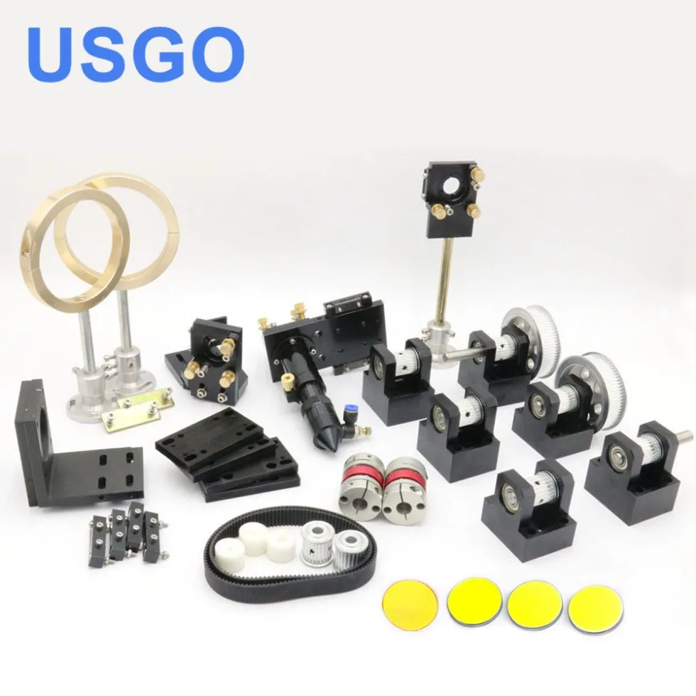 

USGO DIY Laser Mechanical Parts Metal Components With Lens Mirrors for CO2 Laser Engraving Cutting Machine