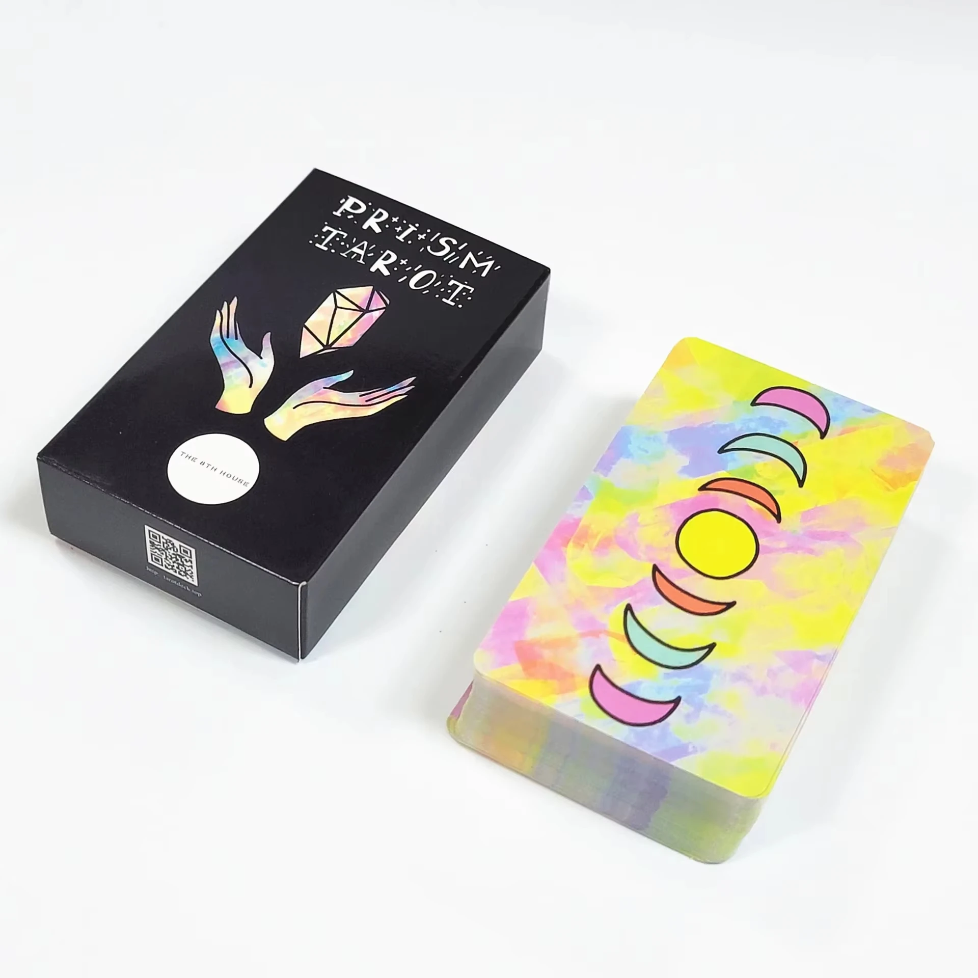 NEU Prisma Tarot Deck Tarotkarten Full Edition Kartenspiel Tarot Deck mit Reiseführer Brettspiel