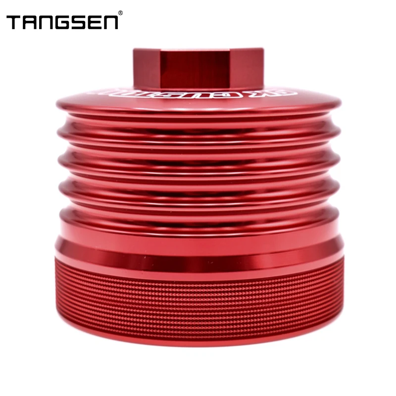 For Audi EA837 Engine Oil Filter Cover Aluminum Alloy Filter Shell A4L A6 Q5 2.4L 2.5L 2.8L 3.0T 3.2L Car Modification