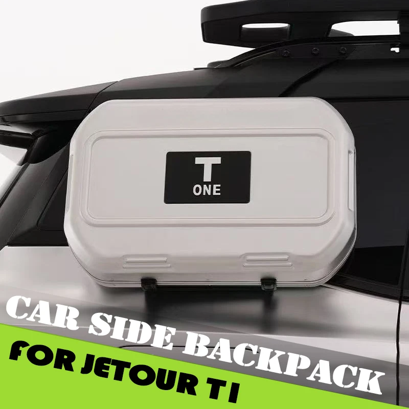 

Car Backpack Fit for Jetour Shanhai T1 2024 2025 Original Factory Side Backpack Storage Box Car Modification Accessories