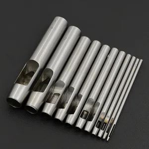 6 Stücke Lederbohrung, Gürtelbohrwerkzeug, Watch Armbänder, Beutelarmbänder usw., Haushaltsleder -Bohrgürtel Punch 8 Hauptverkäufe Fura Belts - №8