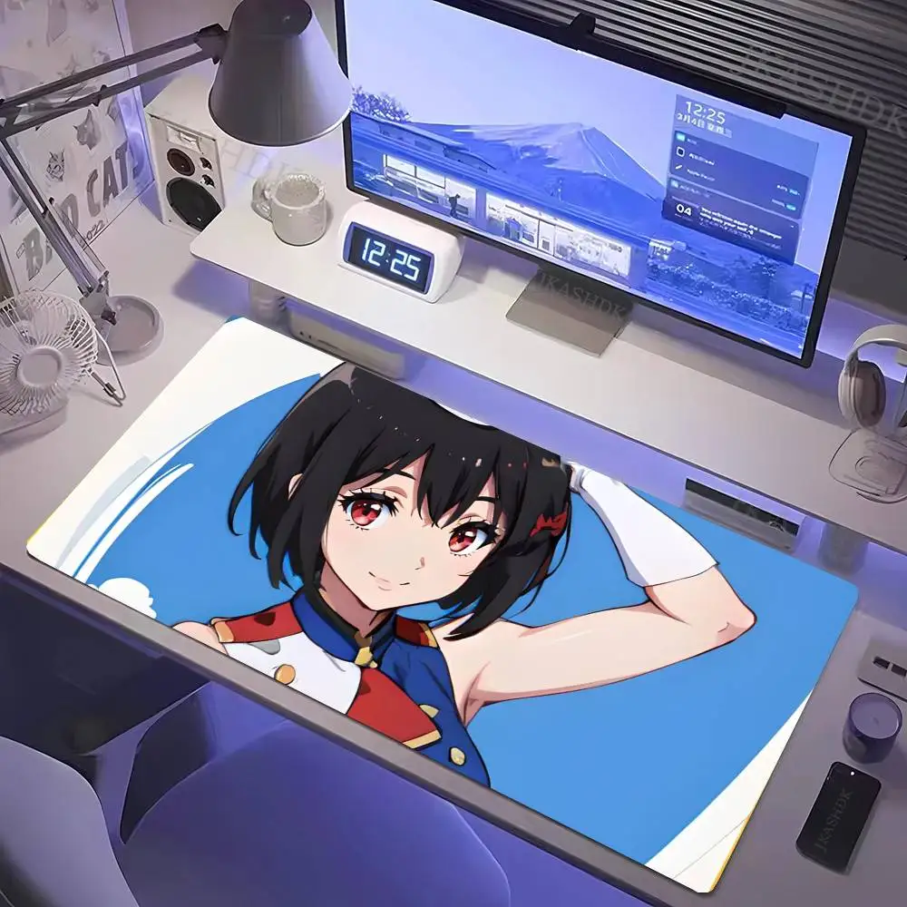 Kanade Anime Sound Euphonium Mousepad Non-slip Suitable For Office Computers Laptops E-sports Game Desk Mats XXL Keyboard
