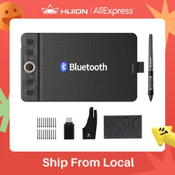 GAOMON WH851 Wireless Graphics Tablet Bluetooth 5.0 Connection 16K Levels Pen Pressure 8x5 Inch Drawing Tablet Android Supported