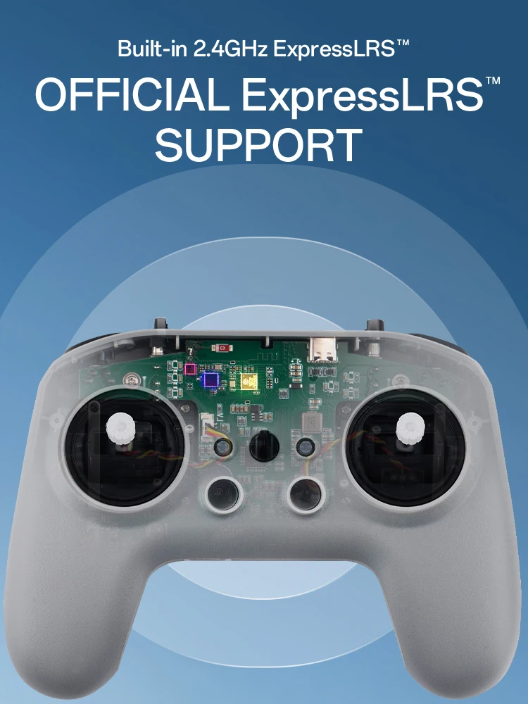 T8L ELRS Open-Source RC Transmitter, X5 Hall Sensor Gimbals, Portable Handheld Remote Controller