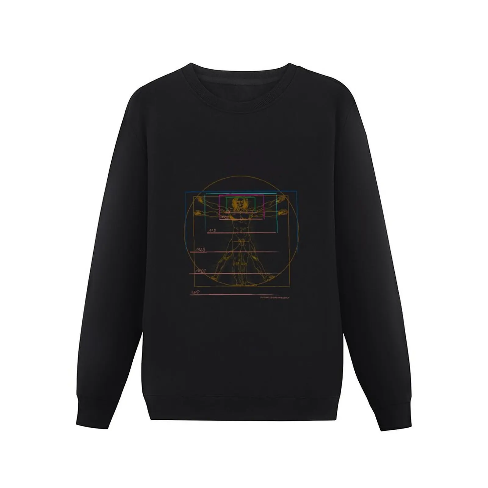 Vitruvian Shots Pullover Hoodie men's winter sweater men's clothes tracksuit men sweatshirts