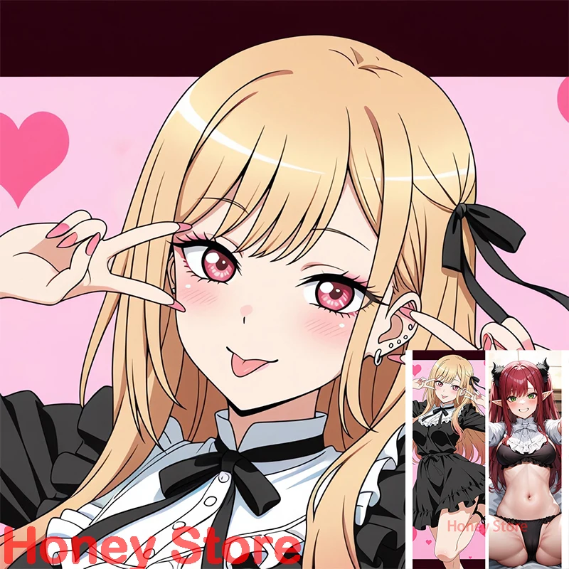 

Dakimakura Marin Kitagawa Double sided pillowcase Equal body pillow sexy body pillow cover