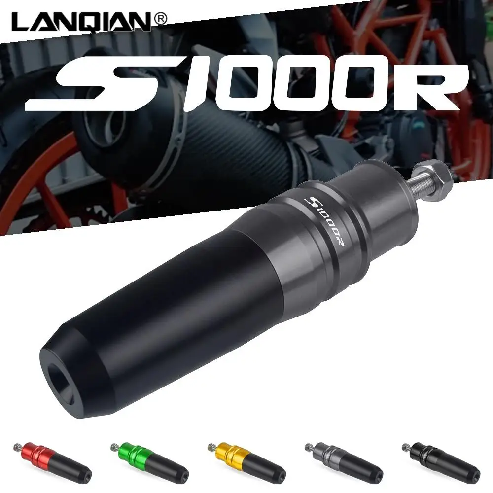

For BMW S1000R Motorcycle Accessories Aluminum Exhaust Slider Crash Protector S 1000R S 1000 R 2015 2016 2017 2018 2019 Parts