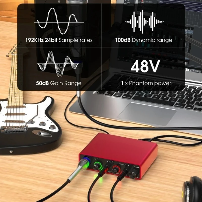 واجهة صوت الموسيقى Android audio f998 n8 V9 احترافية للتسجيل في استوديو البث المباشر USB v8 بطاقة الصوت