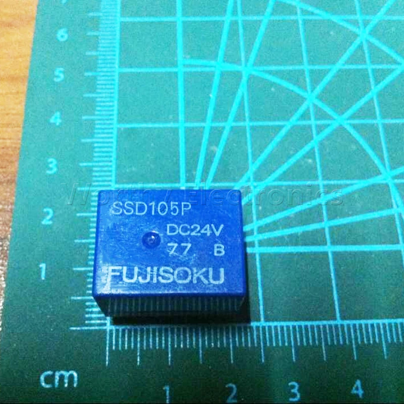 Gratis Pengiriman 10 Buah/Lot Relay SSD105P DC24V DC12V 5PIN