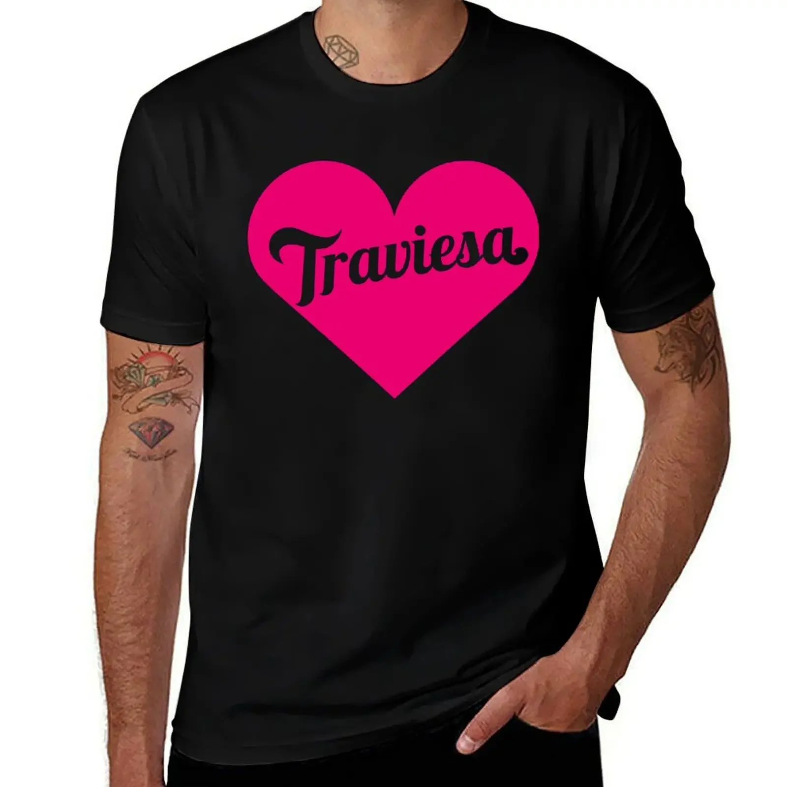 Traviesa T-Shirt customizeds graphic shirts sports fans shirts graphic tees big and tall t shirts for men