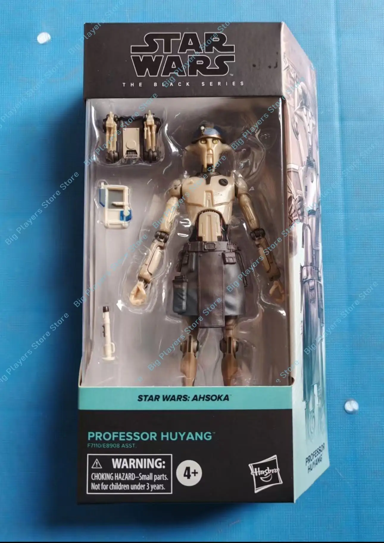 ハスブロ-スターウォーズ-アソーカ-プロフェッサー・フヤン-6インチ可動アクションフィギュア