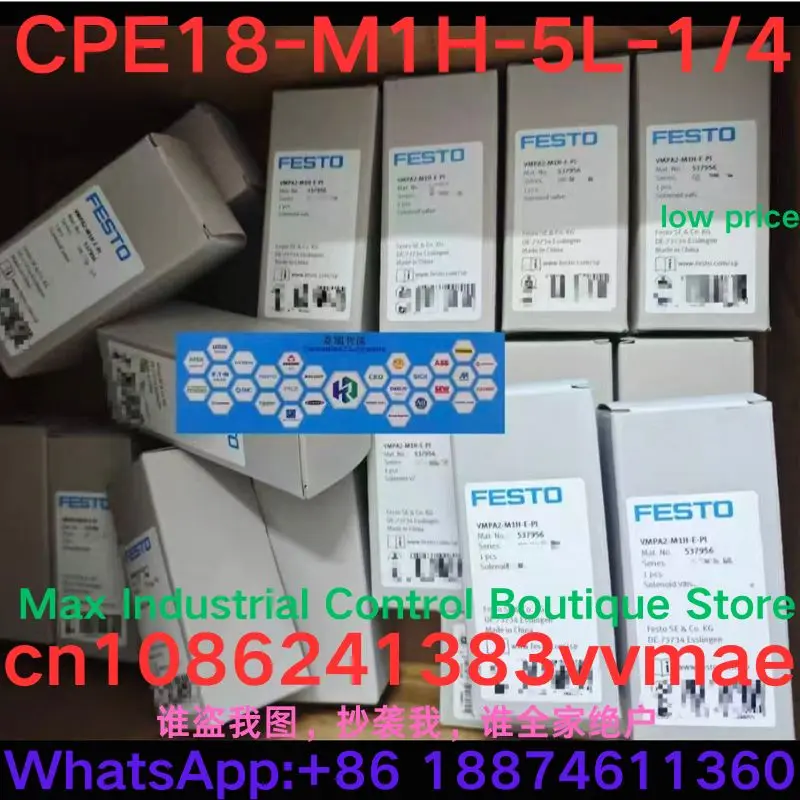 

Brand new CPE18-M1H-5L-1/4 163142 solenoid valve