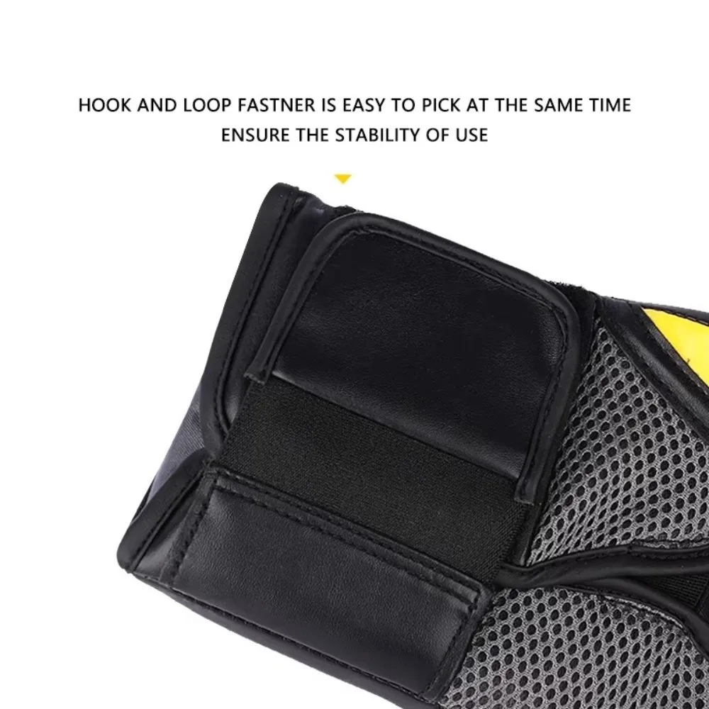 

8/10/12/14oz Boxing Gloves PU Professional Adult Men's Sanda Combat Gloves Thick Breathable Punching Bag Training Workout Gloves