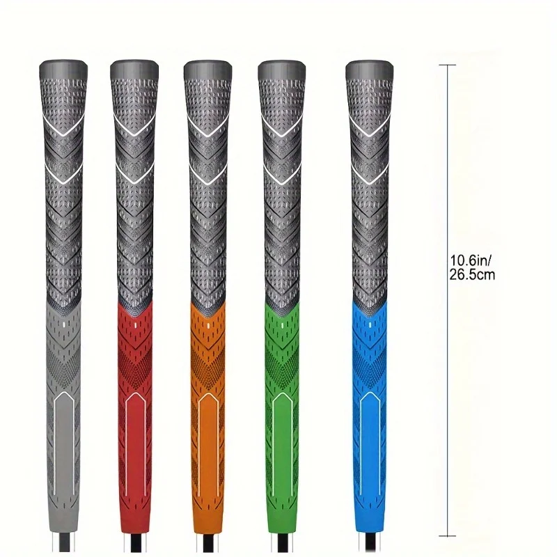 Empuñaduras para palos de Golf, antideslizantes, resistentes al desgaste, tamaño mediano, empuñaduras fuertes estándar, hilo de algodón de goma, empuñaduras de hierro y madera