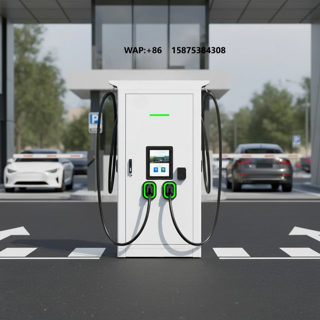 80Kw Car Charging Pile Floor-Mounted Ac Pile Ev Charger Electric Vehicle Smart Charging