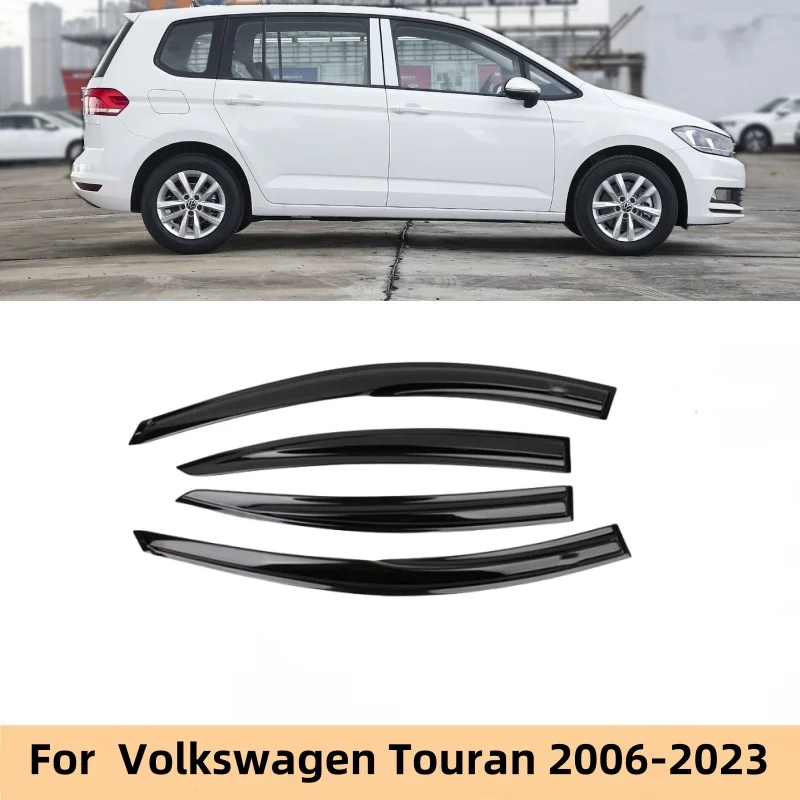 For Volkswagen VW Touran 2006 2007 2008 2009 2010 2011 2012 2015 2016 -2023 Window Visors Rain Sun Guard Vent Wind Deflector