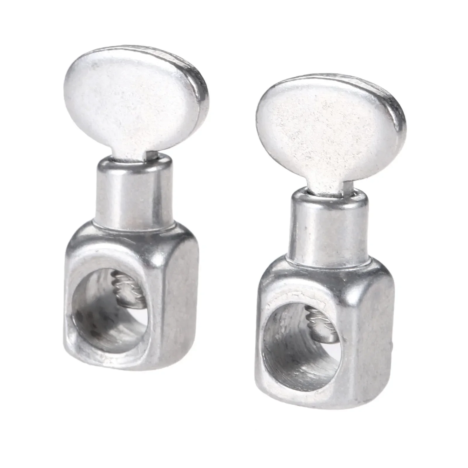 2pcs โลหะเงินจักรเย็บผ้าเข็ม CLAMP สําหรับ Old-fashioned เครื่องเย็บผ้าในครัวเรือนเครื่องมืออุปกรณ์เสริม 28*8*6 มม.