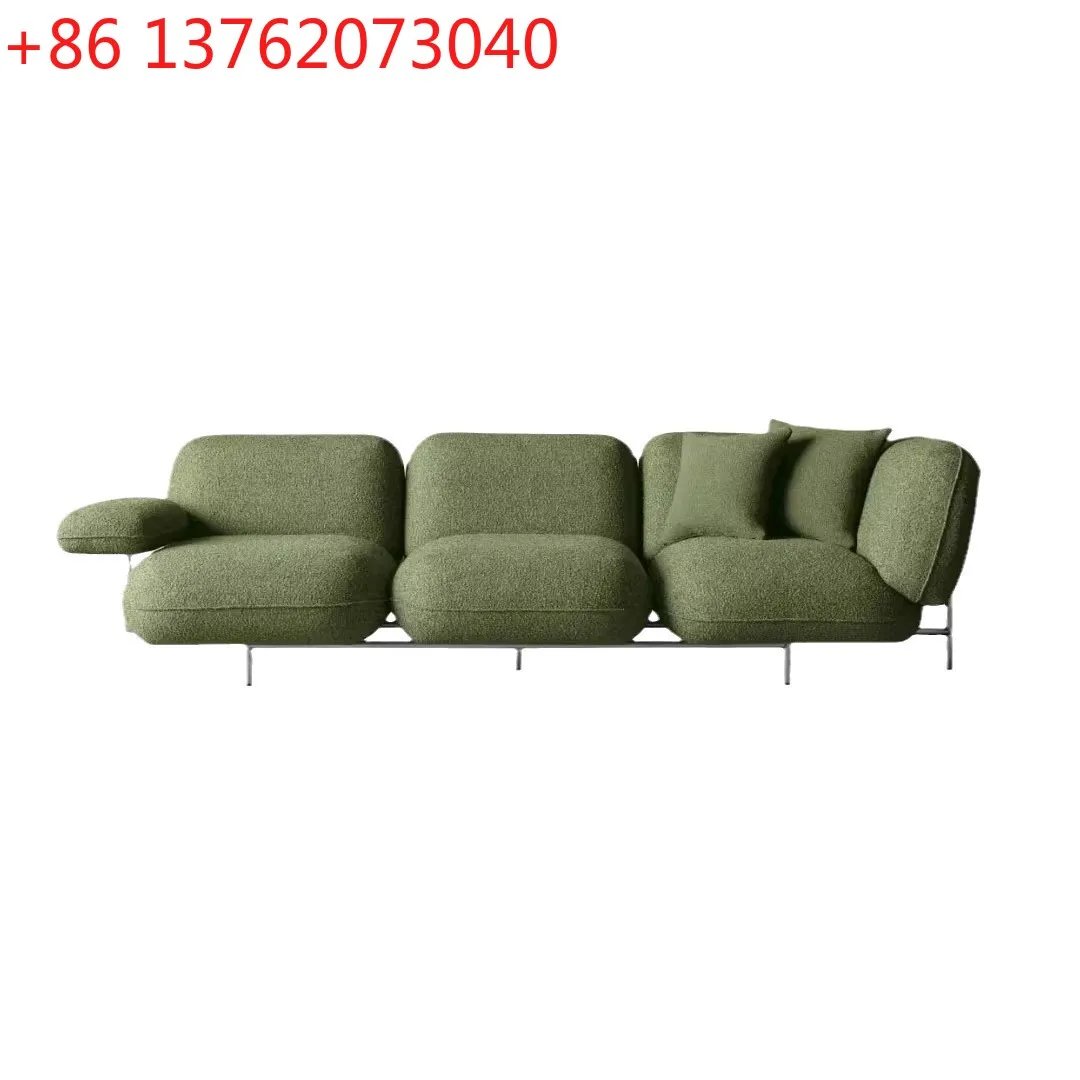 Semplice divano singolo doppio triplo appartamento piccolo divano domestico