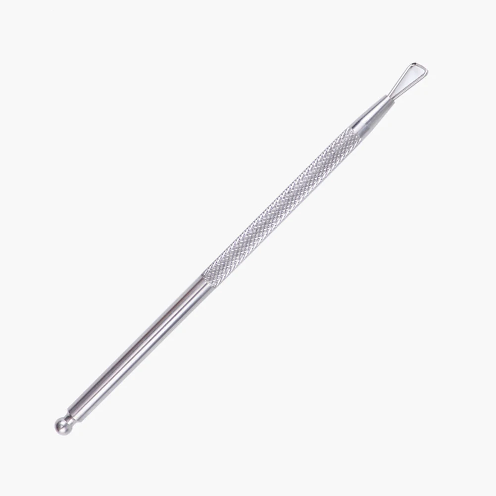

3 Pcs Metal Planer Nail Cuticle Pusher Cleaner Spoon Acrylic Gel Remover Manicure Tool Pedicure Kit Foot Care Instrument