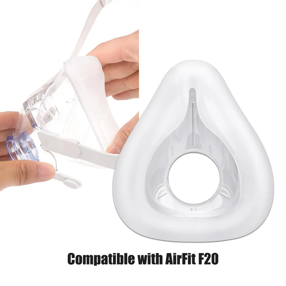 Replacement Cushion for AirFit F20 Mask Seal & Perfect Fit for Full Face Masks Cushion, Compatible with Original F20 Frame