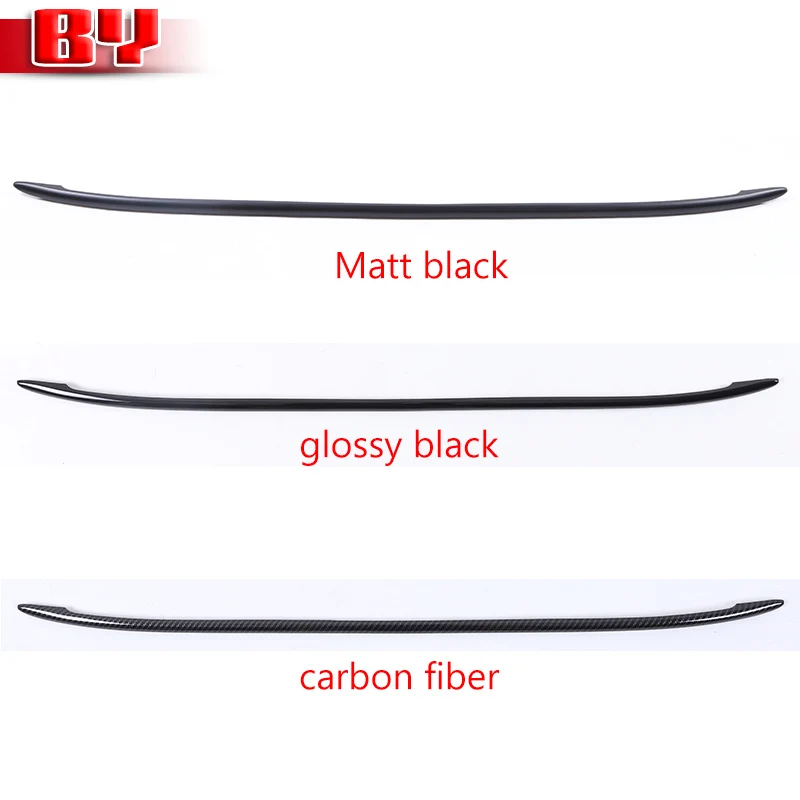 For Fiat 500 2016+ ABS Matt black front bumper trim front center grille decorative cover car exterior modification accessories