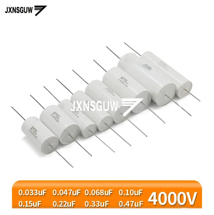 2PCS free shipping EACO MS 4000V 0.033UF 0.047UF 0.068UF 0.10UF 0.15UF 0.22UF 0.33UF 0.47UF High voltage film capacitor