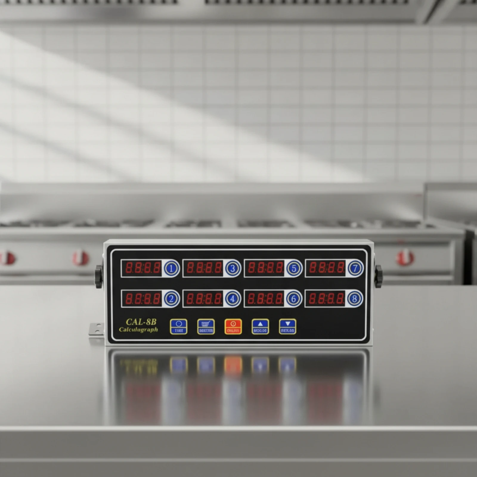 Multi-Channel Kitchen Timer LED Commercial Kitchen Timer Industrial Practical for Chefs, Prep Areas