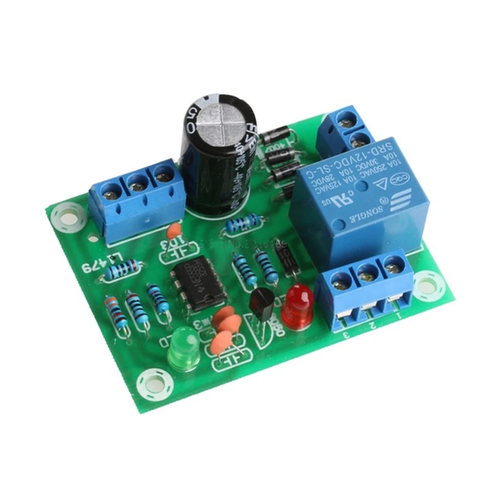 9V-12V AC/DC Liquid Level Controller Module Water Level Detection Sensor Automatic Pumping Drainage Water Short Protection