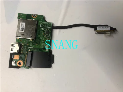 Used  FOR     Dell Inspiron 7373 için 2-in-1 USB kart okuyucu güç düğmesi kurulu 05GVTR CN-05GVTR 5GVTR ücretsiz kargo