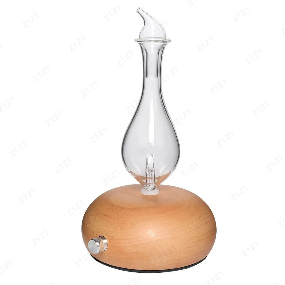 Solid Wood Essential Oil Hotel Home Diffuser Silent Pure Oil Diffuser Waterless Essential Oil Atomizer Diffuser image 4