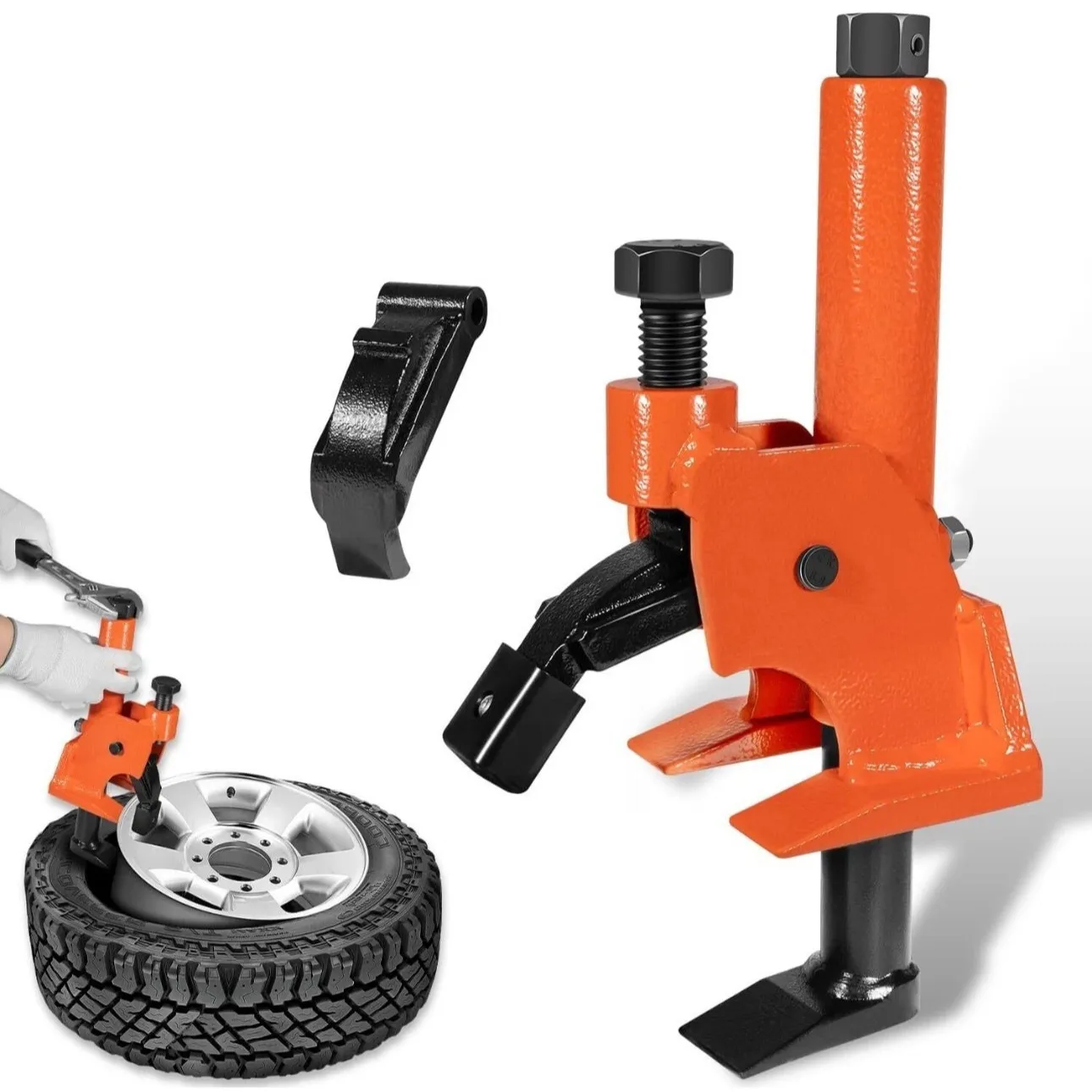 Portable Manual Tire Bead Breaker Simple Tire Pressing Tool Lightweight Car Tire Demounting Maintenance Accessory