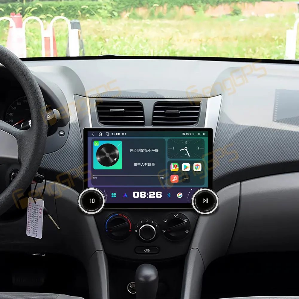 For Hyundai Verna 2011-2016 Android Car Radio Multimedia Video Player Wireless Carplay Autoradio Stereo GPS Navigation Head Unit