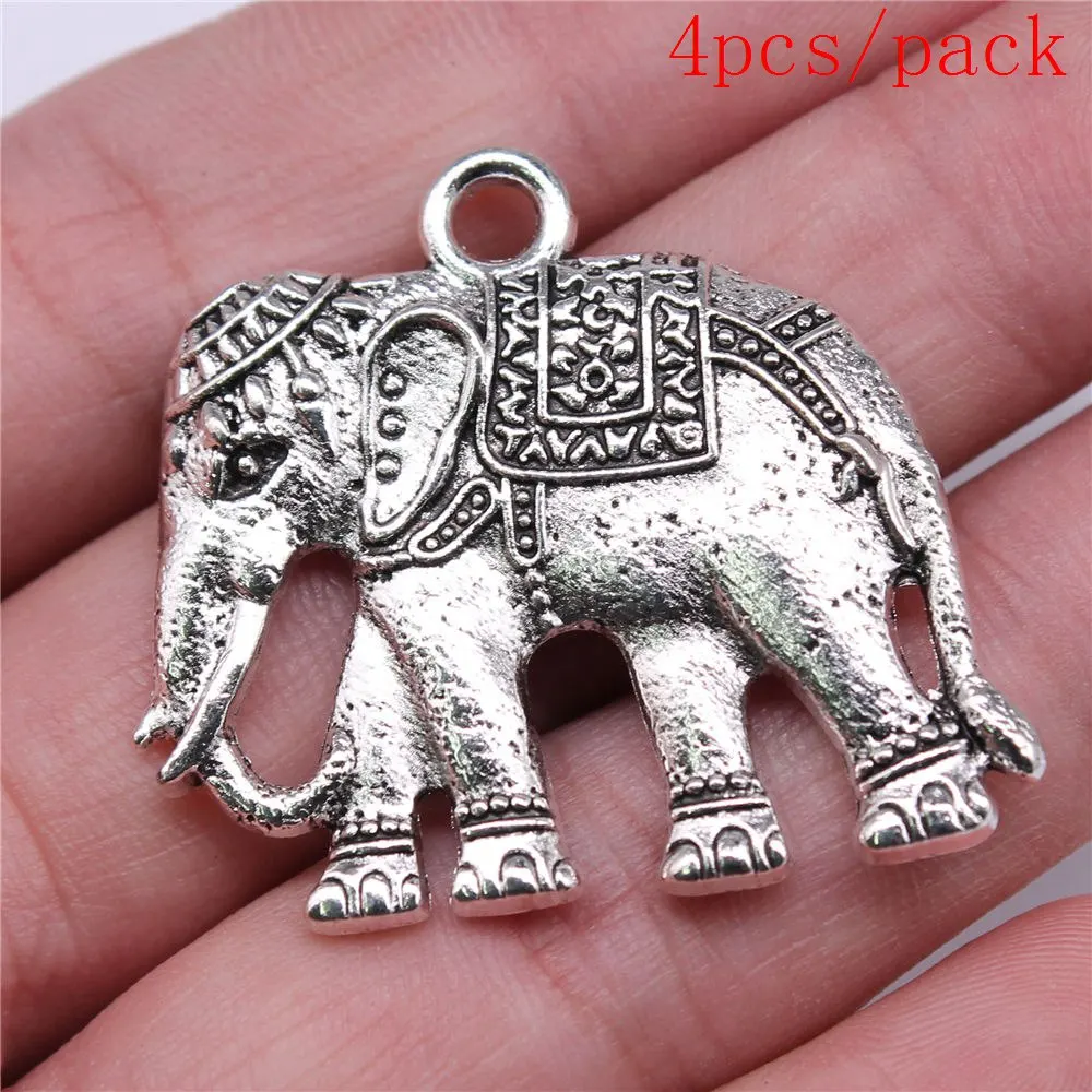 Bulk Charms For Jewelry Making Kit Pendant Diy Jewelry Accessories African Series Elephant Charms